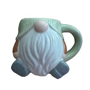 Gnome Shaped Mug with Green Hat